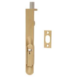 Jedo by Frelan Lever Action Flush Bolt - 150 x 20mm - Fire Rated - Radius - Satin Brass