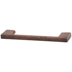 Altro 9mm Slim D-Bar Cabinet Pull Handle - 96mm Centres - Antique Copper