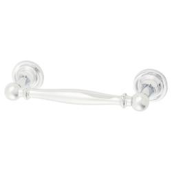 Heritage Brass by M Marcus Colonial 11.5mm D-Bar Cabinet Pull Handle - 96mm Centres - Pol Chrome