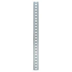 Altro Raised Bookcase Strip - 1829 x 24mm - Satin Chrome Plated (On Solid Brass)