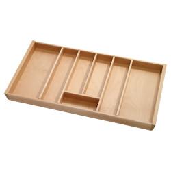 Cutlery Tray to Suit Tandembox - 900 x 450mm - Beech