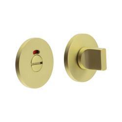 CRES by Frelan CRES802 Bathroom Turn & Release with Indicator - 54mm Diameter - Satin Brass