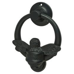 Bumble Bee Ring Door Knocker - Black - 129 x 101mm