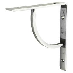 Olde Forge Plain Shelf Bracket - 152 x 152mm - Pewter