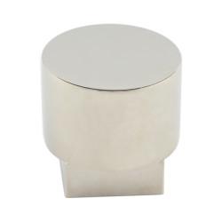 Burlington by Frelan Westminster Round Cabinet Knob - 30mm Diameter - Polished Nickel