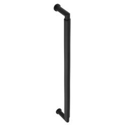 Burlington by Frelan Black 20mm D-Bar Door Pull Handle - Bolt Fix - 425mm c/c - Piccadilly Range