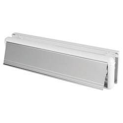 Yale Seal Letter Plate - 304 x 70mm - Door Thickness 40-80mm - Polished Chrome