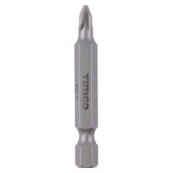 TIMCO Steel Driver Bits - Pozi - PZ1 - 50mm Length - Pack of 5
