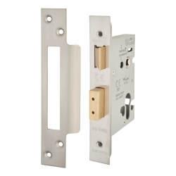 Altro Architectural Euro Profile Sashlock - 78mm Case - 57mm Backset - Satin Stainless Steel