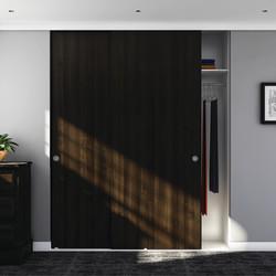 Klug Double Wardrobe Top Sliding Door Track - 1500mm Track - 30kg Max Door Weight