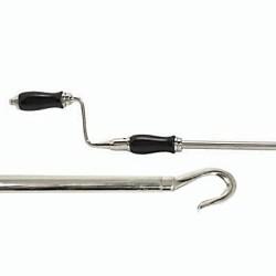 Hampstead Skylight Opener Handle - 1520mm Length - Polished Chrome