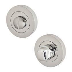 Excel Bathroom Turn & Release - 52mm Diameter - Polished Chrome