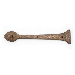 Louis Fraser Tudor Door Hinge Front - 457mm Length - Oil Rubbed Bronze